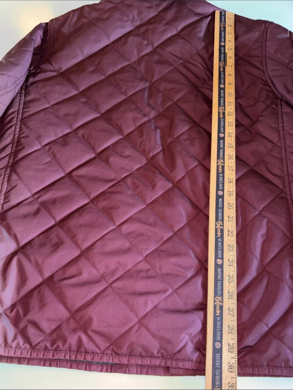Polo Ralph Lauren Quilted Jacket Size L Riding Maroon Vtg Lined Polo Barn Jacket